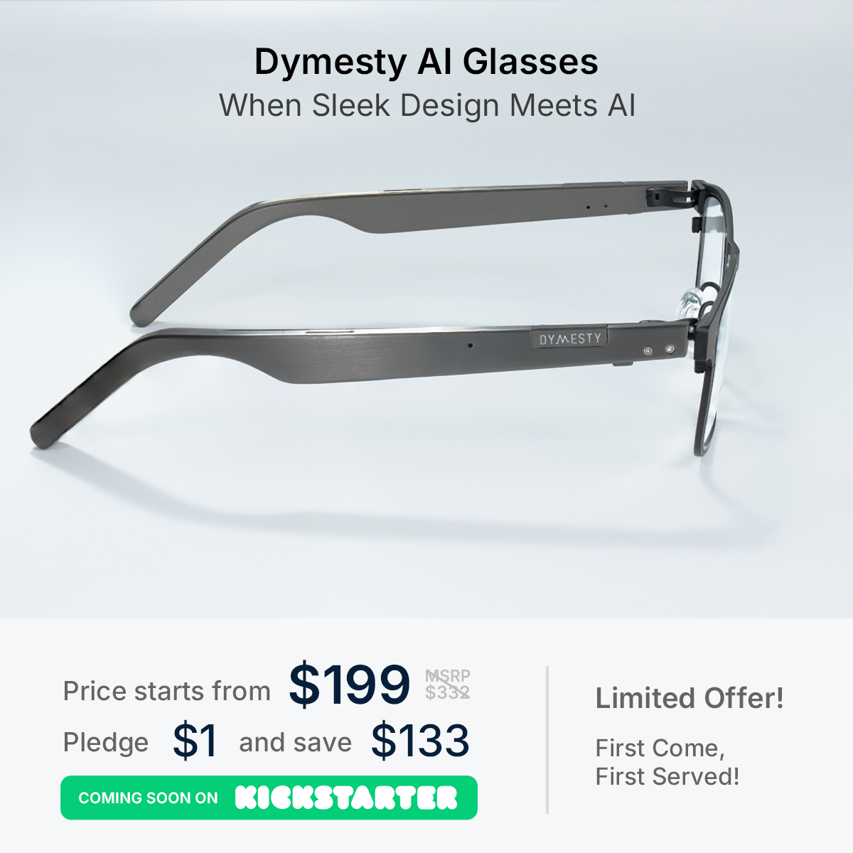 Dymesty Smart AI Glasses Deposit