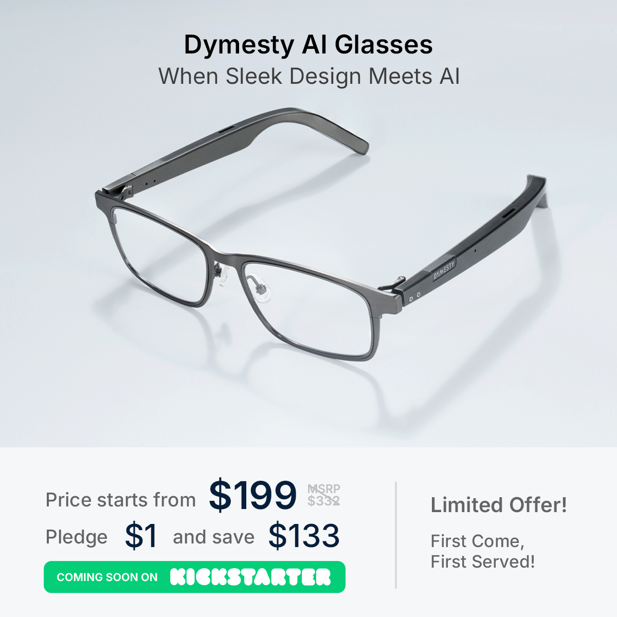 Dymesty Smart AI Glasses Deposit